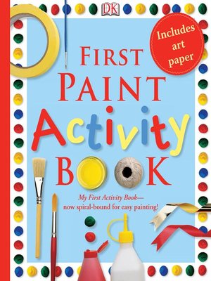 cover image of First Paint Activity Book